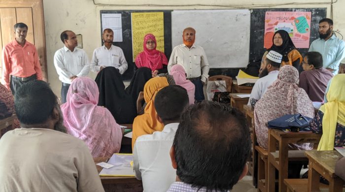 নকলায় অকুপেশনাল স্কিল কোর্সের প্রশিক্ষণ কর্মশালা উদ্বোধন