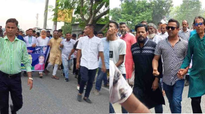 খালেদা জিয়ার ৭৯তম জন্মদিন উপলক্ষে বেলকুচিতে আলোচনা সভা ও র‍্যালি