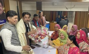 সহপাঠিদের সংবর্ধনায় সিক্ত নবনির্বাচিত এমপি শহিদুল