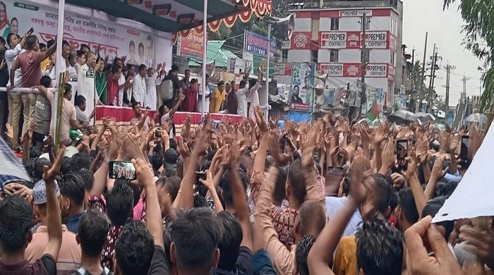 নোয়াখালীতে আওয়ামী লীগের সমাবেশ 