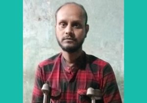 জীবনযুদ্ধে পরাজিত পঙ্গু হাবিবুল্লাহ বাহার